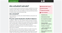 Desktop Screenshot of chudnutieako.sk